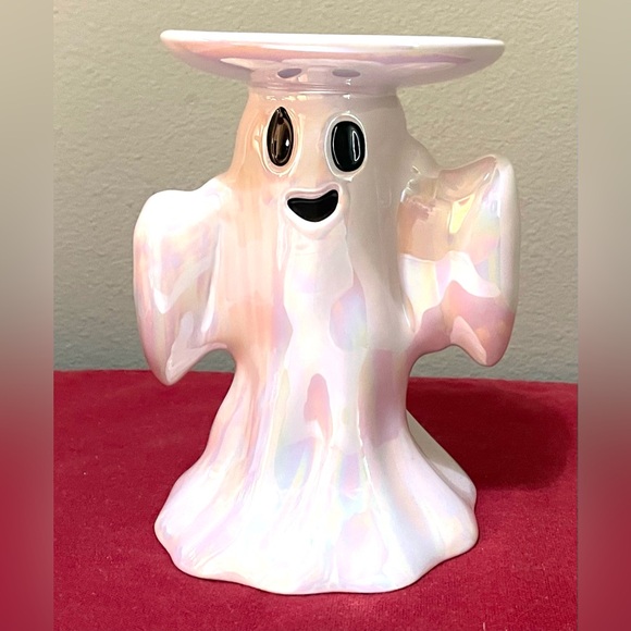 Bath & Body Works IRIDESCENT GHOST CANDLE HOLDER **RETIRED** - Picture 1 of 5